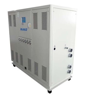 Хорошая цена. 2 входа 2 выхода HVAC охладитель воды промышленный 30HP 99.19-116.05КВт/ч онлайн